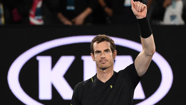 This will be Andy Murray’s final Australian Open. Picture: AFP Photo