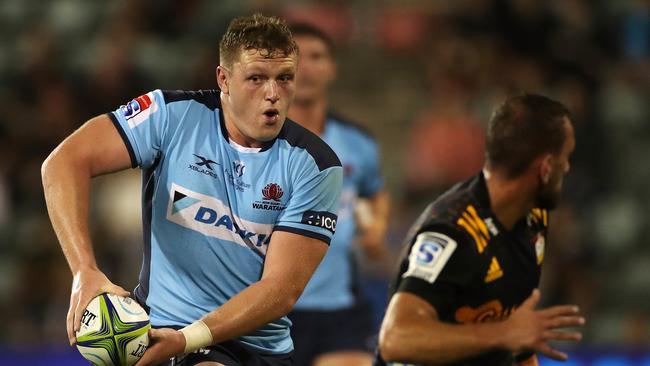 Nineteen-year-old Waratahs prop Angus Bell is the youngest player in the Wallabies squad. Picture: Getty Images