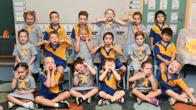 OONOONBA STATE SCHOOL. Prep H. Picture: Shae Beplate.