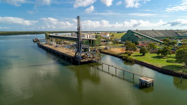 The Port of Bundaberg will soon be home to a large scale hydrogen production centre with the ability to produce up to 30,000 metric tonnes annually. Photo: GPC