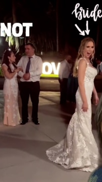 Guest wears white to hot sale wedding