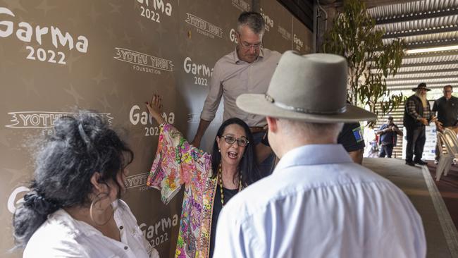 Mr Albanese was with Ms Burney at the Garma festival at Gulkula over the weekend. Picture: PMO