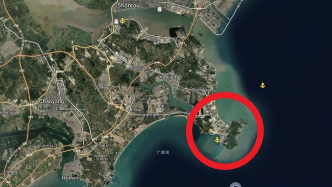 Telling satellite photo exposes China’s plan