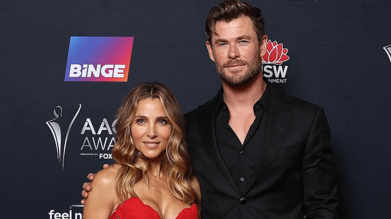 Hemsworth and wife Elsa Pataky. Image: Instagram/@chrishemmsworth