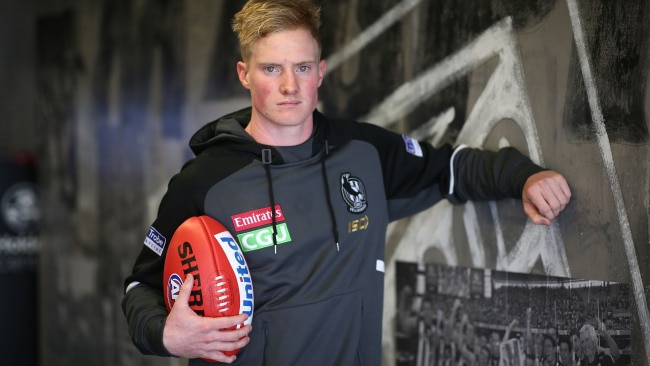 John Noble has become a key part of Collingwood's defence.