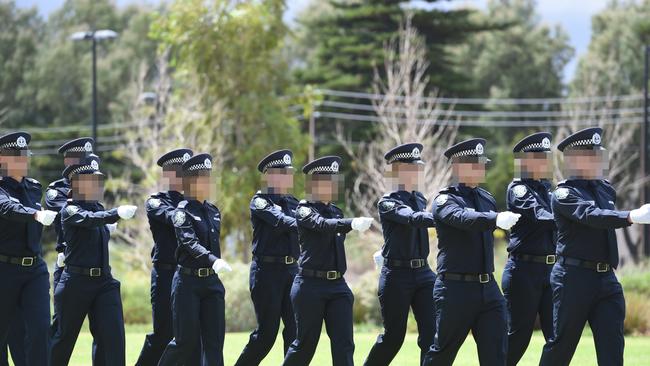 A cadet born as a woman, but who now identifies as a man has already completed several months of training at the academy. Photo Naomi Jellicoe