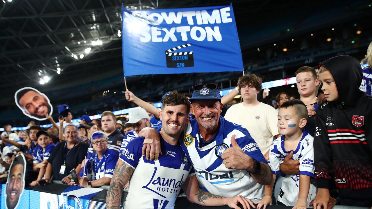 The Bulldogs have embraced Sexton.