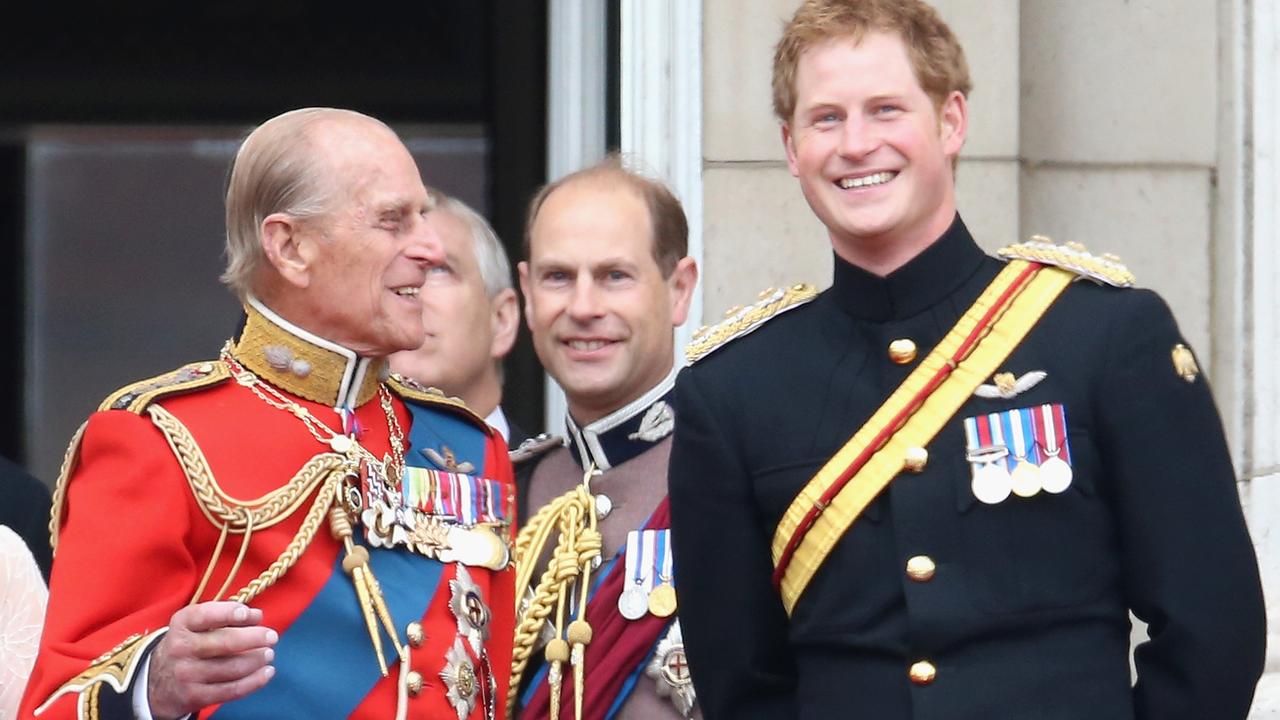 Prince Philip and Prince Harry were thought to be very close. Picture: Chris Jackson/Getty Images