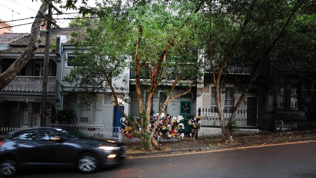 Pictured is the house in Brown Street Paddington. Picture: Rohan Kelly