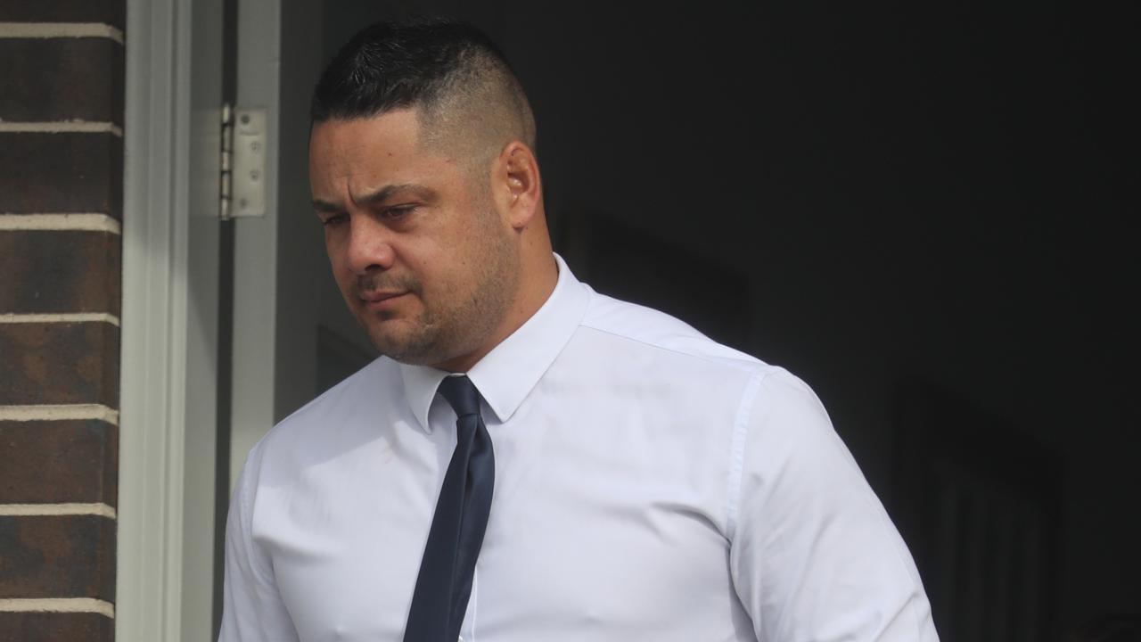 Jarryd Hayne was found guilty of two counts of sexual intercourse without consent. Picture: John Grainger