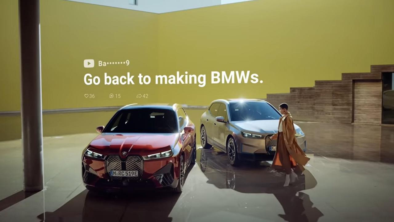 BMW is bold in its response to design criticism.