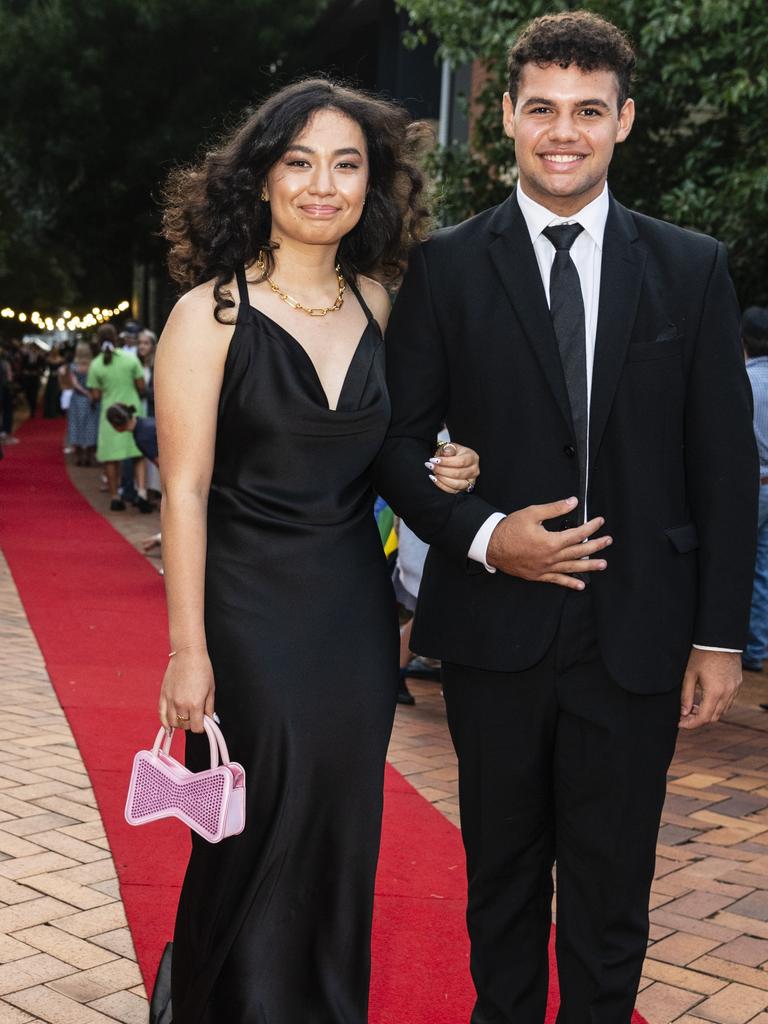 Tessa Beci and Anthony Lyons at Fairholme College formal, Wednesday, March 29, 2023. Picture: Kevin Farmer