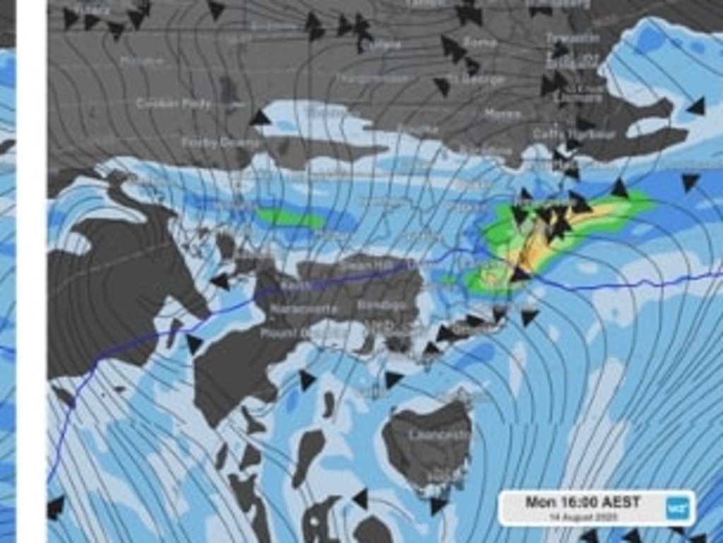 Two cold fronts are set to impact the southeast of Australia.