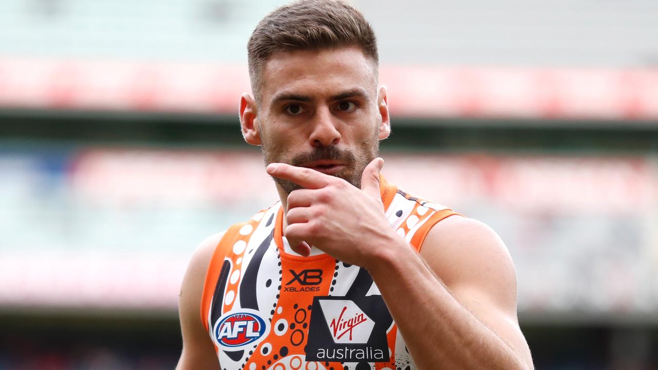 Stephen Coniglio has a big decision to make. Picture: AFL Photos