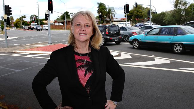 Cr Angela Owen is the LNP federal candidate for Moreton. She has taken paid leave from Brisbane City Council while she campaigns for the federal election. Picture: Patria Jannides