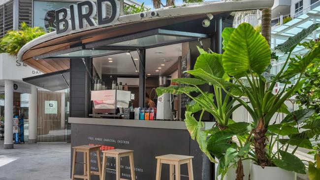 The kiosk has been bought by a well-established coffee business at $138,125sq m. Picture: Ray White Noosa & Sunshine Coast