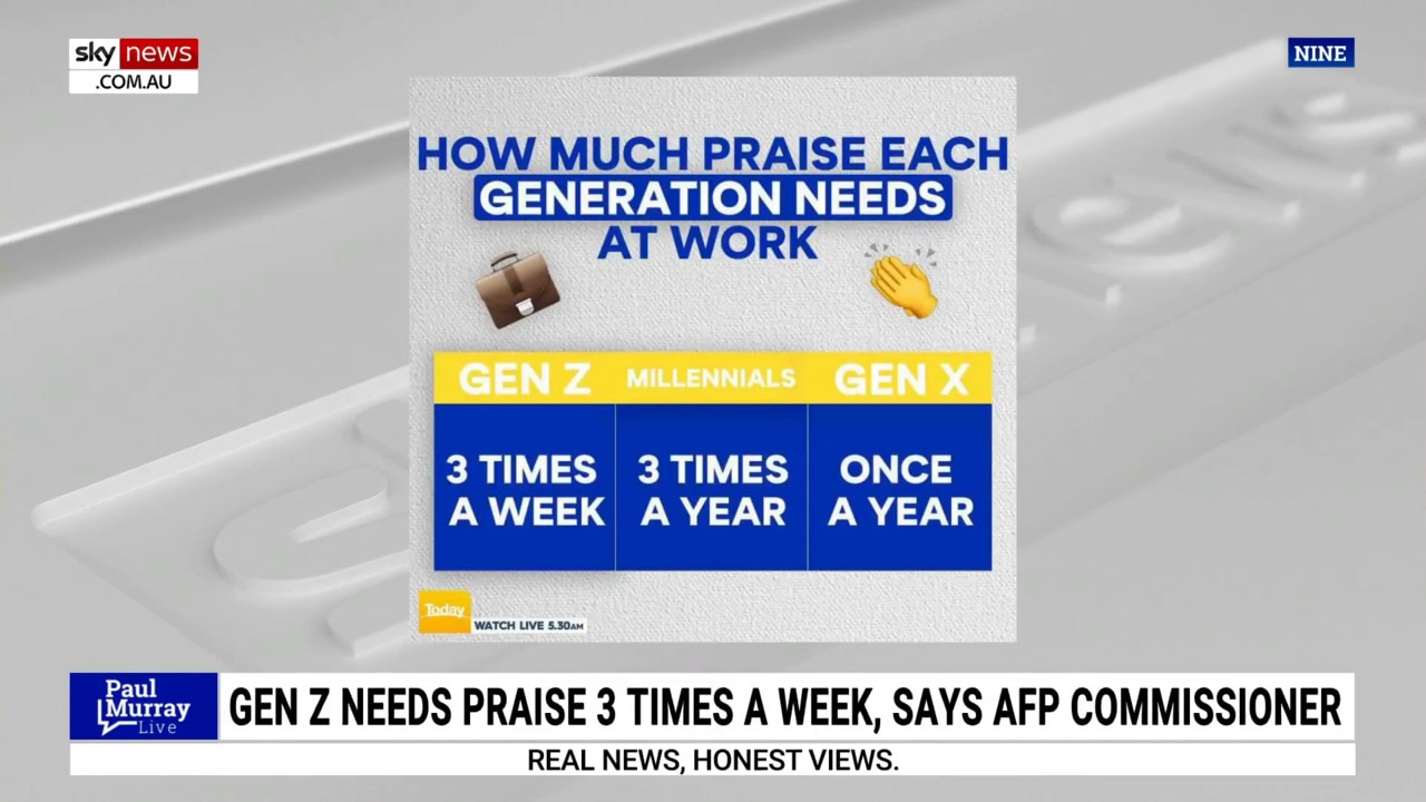 Gen Z need praise 'three times a week'