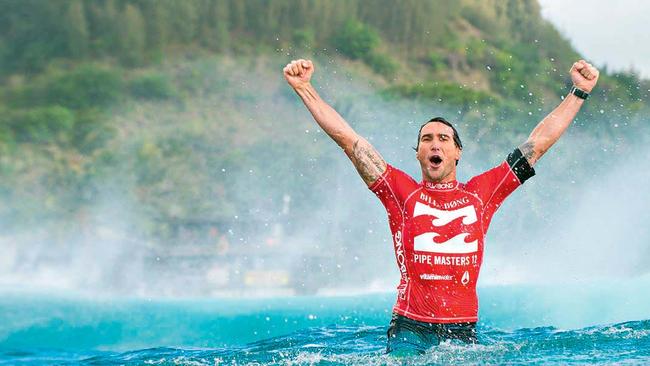 Billabong last year signed a long-term contract extension to sponsor surfer Joel Parkinson. Picture: BILLABONG.COM