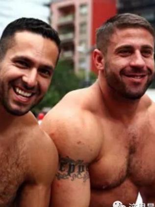 Ruggero Freddi and Gustavo Alejandro Leguizamon have been together for 11 years.  Picture:  Supplied