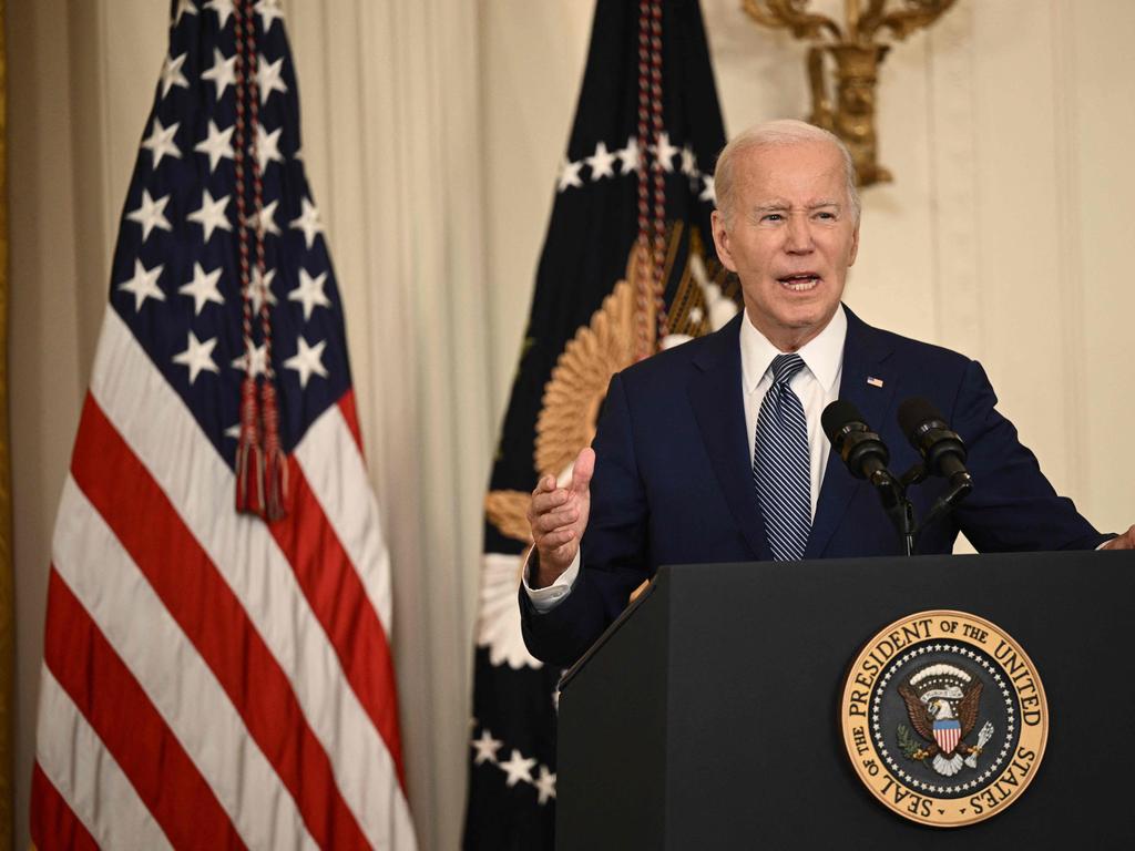 US President Joe Biden said he had ‘nothing to do’ with Wagner mutiny. Picture: AFP