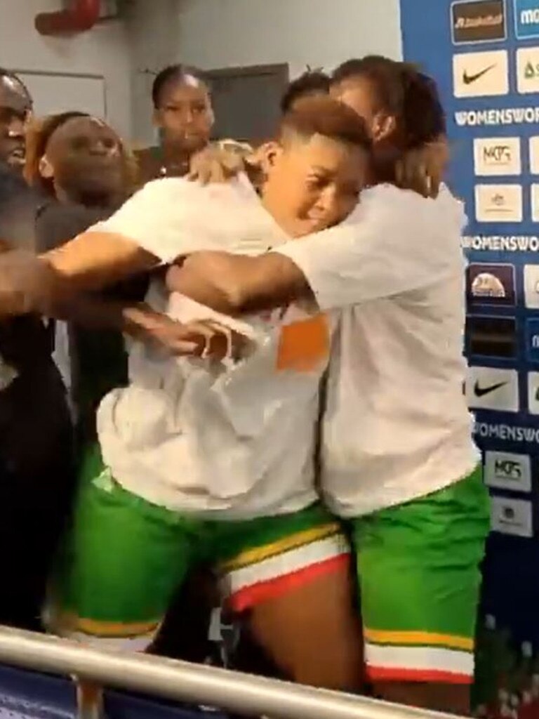 A fight broke out between Mali teammates at the basketball World Cup.