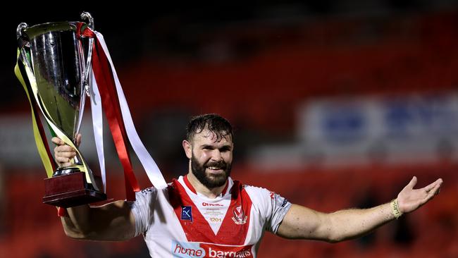 Champions once again. Photo by Mark Metcalfe/Getty Images