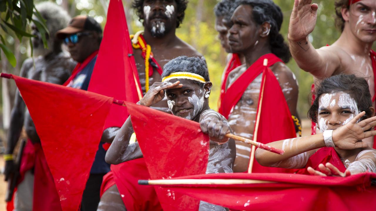 The Garma Festival of Traditional Cultures is Australia's largest Indigenous cultural gathering. Picture: Leicolhn McKellar via NewsWire