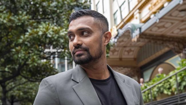 Danushka Gunathilaka pleaded not guilty to a single charge of sexual intercourse without consent. Picture: NCA NewsWire/Simon Bullard