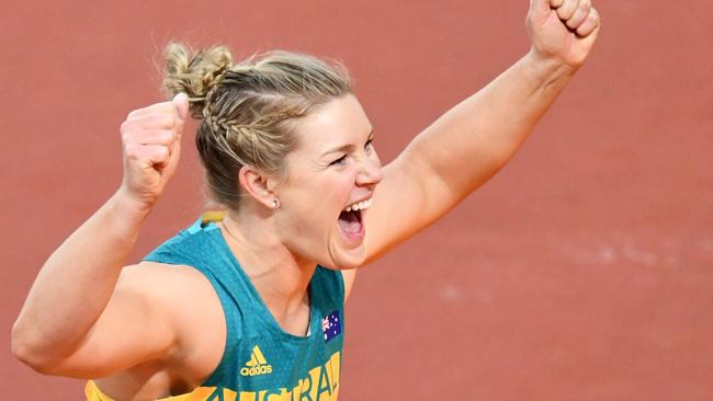 Dani Stevens overcame her Rio disappointment to grab silver in London.