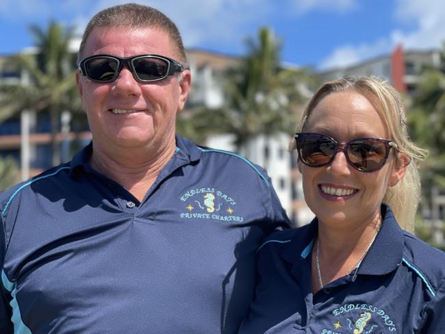 Adrian and Louise Plahn, the husband and wife team behind the Pioneer River sunset cruise are gearing up to launch their next venture, a Pioneer River jet boat tour. Photo: Fergus Gregg