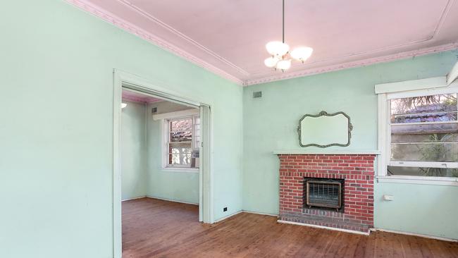 The old hoarder house that belonged to Bruce Roberts after it was cleaned.