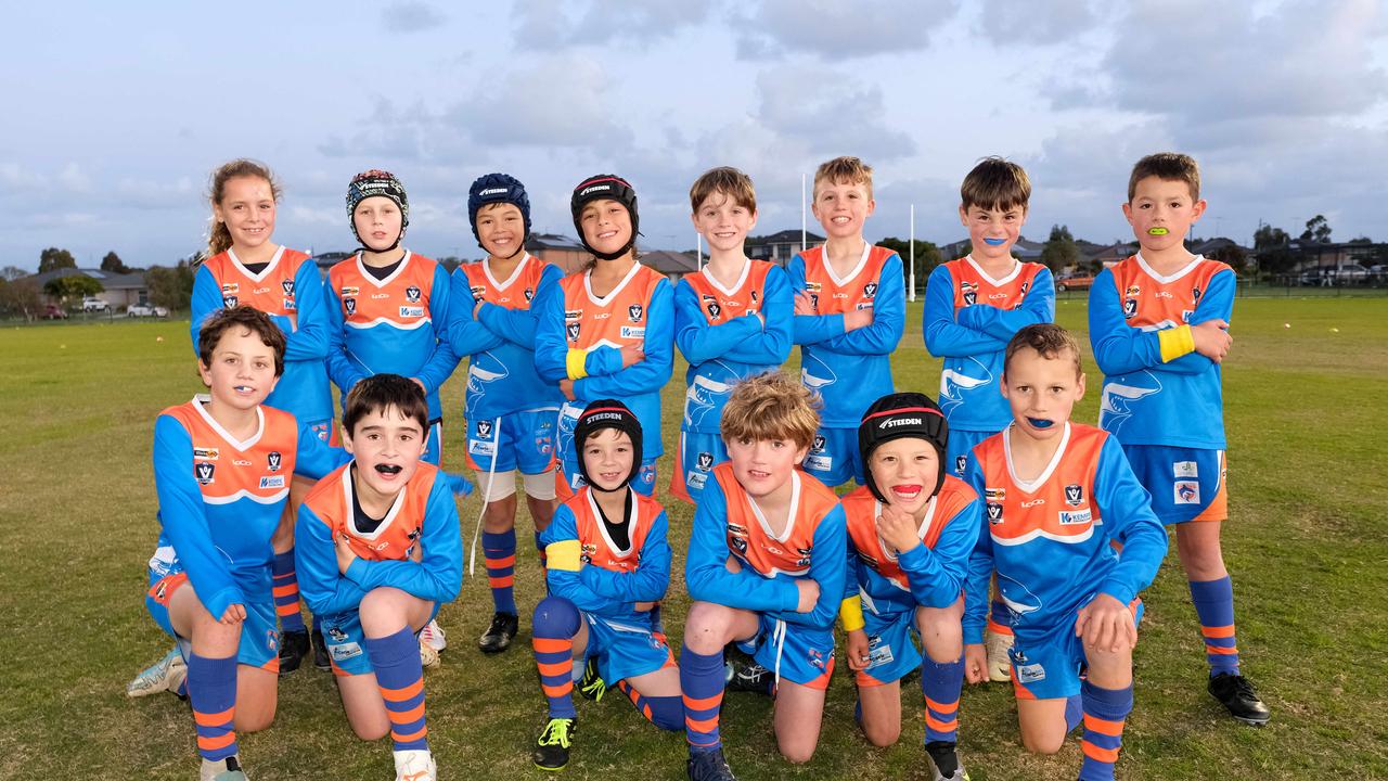 2024 U/9 My First Club - Armstrong Creek Blue Sharks. Picture: Mark Wilson