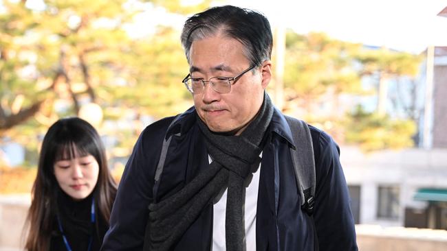 South Korean justice Kim Hyung-du arrives at the Constitutional Court in Seoul on December 16, 2024, as the court is set to hold its first meeting of its justices to review the parliamentary impeachment of President Yoon Suk Yeol. Picture: AFP