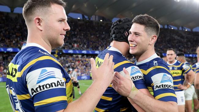 The pair will be central to Parramatta’s chances. Photo: Matt King/Getty Images