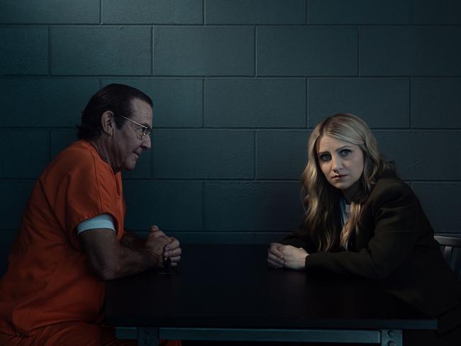 Dennis Quaid and Annaleigh Ashford in a scene from Happy Face.