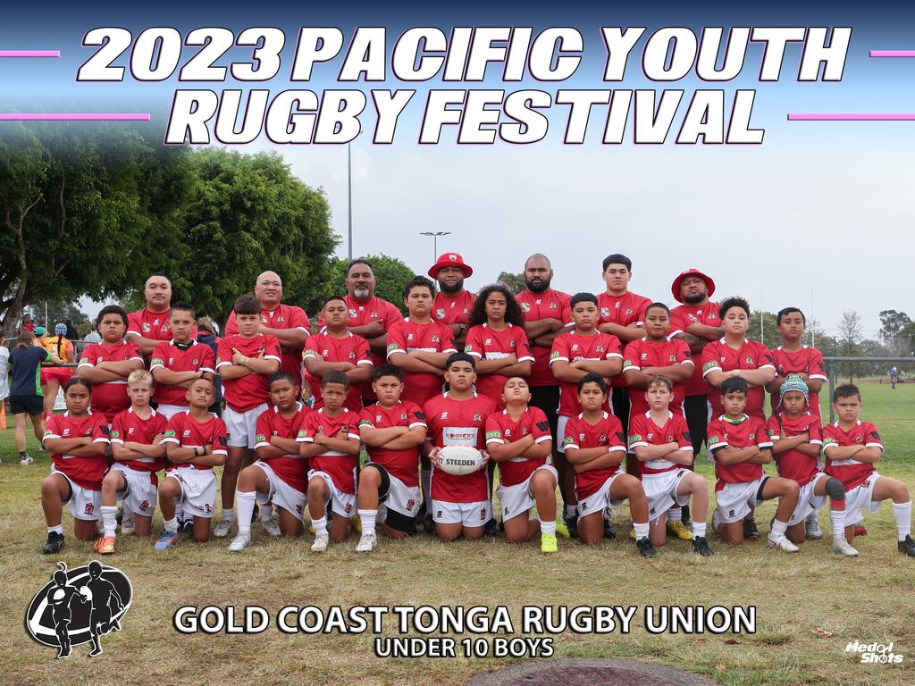 Pacific Youth Rugby Festival 2023 U10 boys winners: Tonga