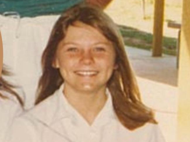 Rachel Downie as a school girl in 1983