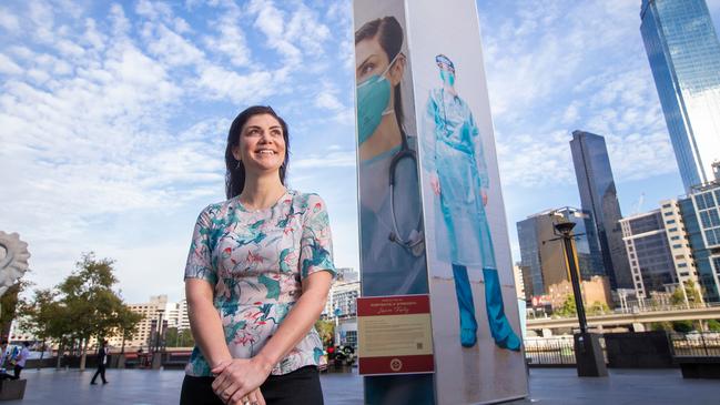 Crown Melbourne have celebrated the beginning of the Chinese New Year by decorating the iconic fire towers with 'Portraits of Strength' for two weeks.