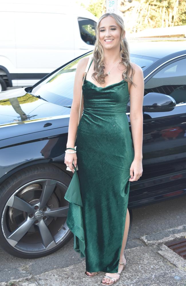 Grace at the Maleny State High School formal on November 16, 2022. Picture: Sam Turner