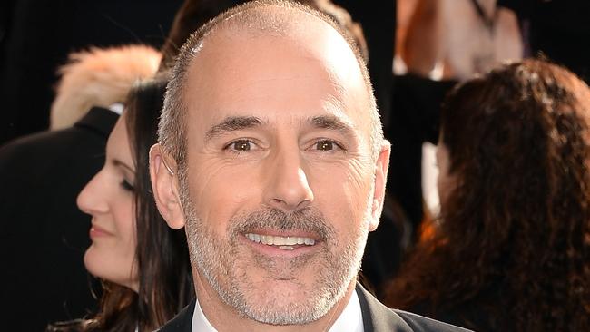 Journalist Matt Lauer attends the 71st Annual Golden Globe Awards. Picture Getty