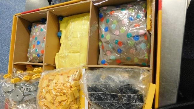 An American woman has been charged allegedly attempting to import 13 kilograms of methamphetamine into Sydney airport. Picture: ABF