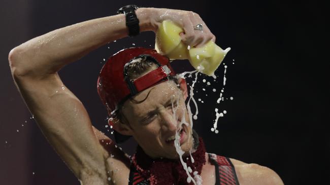 The conditions pushed athletes to breaking point in Doha.