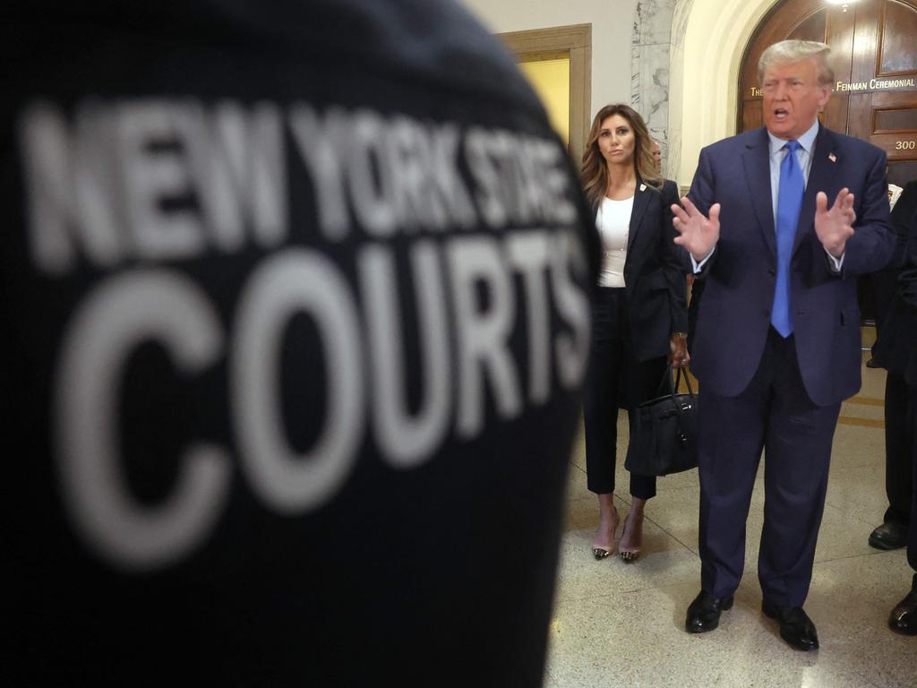 The trial will determine how much Trump and his companies will be penalised for the fraud a judge prevously ruled he was responsible for. Picture: Spencer Platt/Getty Images.