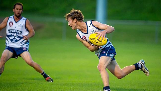 Aussie Rules - Gympie Cats vs Maryborough Bears - Jack Cross Gympie. Picture: Leeroy Todd