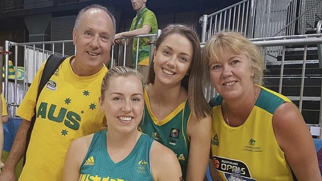 Rachel Jarry with family. Photo: Instagram.