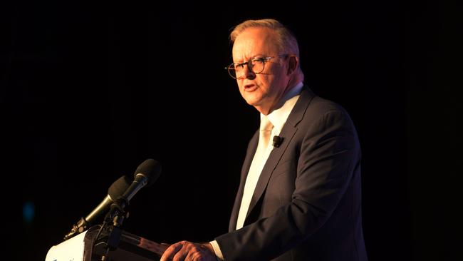 Anthony Albanese’s clearest political statements are the ones that turned out to be untrue.. Picture: NCA NewsWire/Sharon Smith