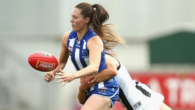 Nestor in action for North Melbourne. Picture: AAP