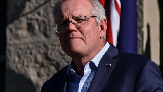 Prime Minister Scott Morrison. Picture: NCA NewsWire / Flavio Brancaleone