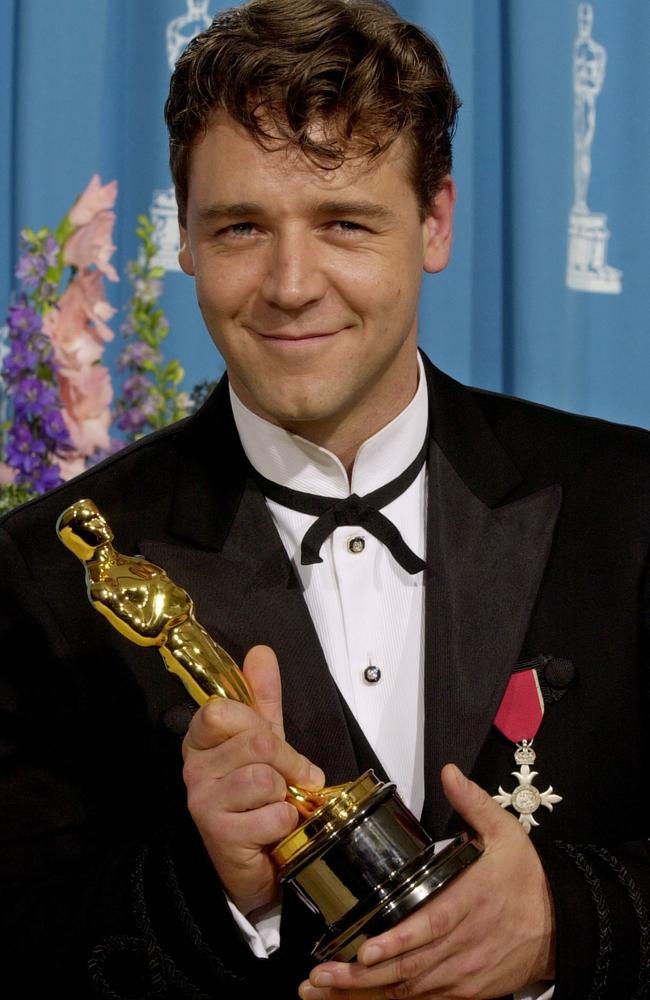 Russell Crowe, definitely Aussie when he won an Oscar.