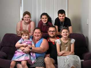 FAMILY MATTERS: Sophie, Michelle, Arthur and Tiffany and (back) Selena, Felicity and Nicholas Wright. Picture: Rob Williams